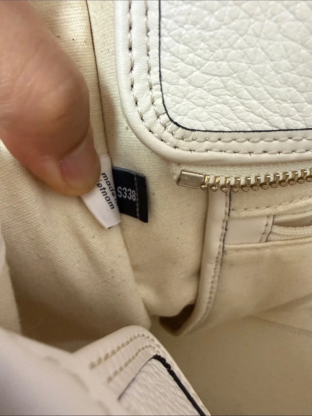 kate spade structured leather
